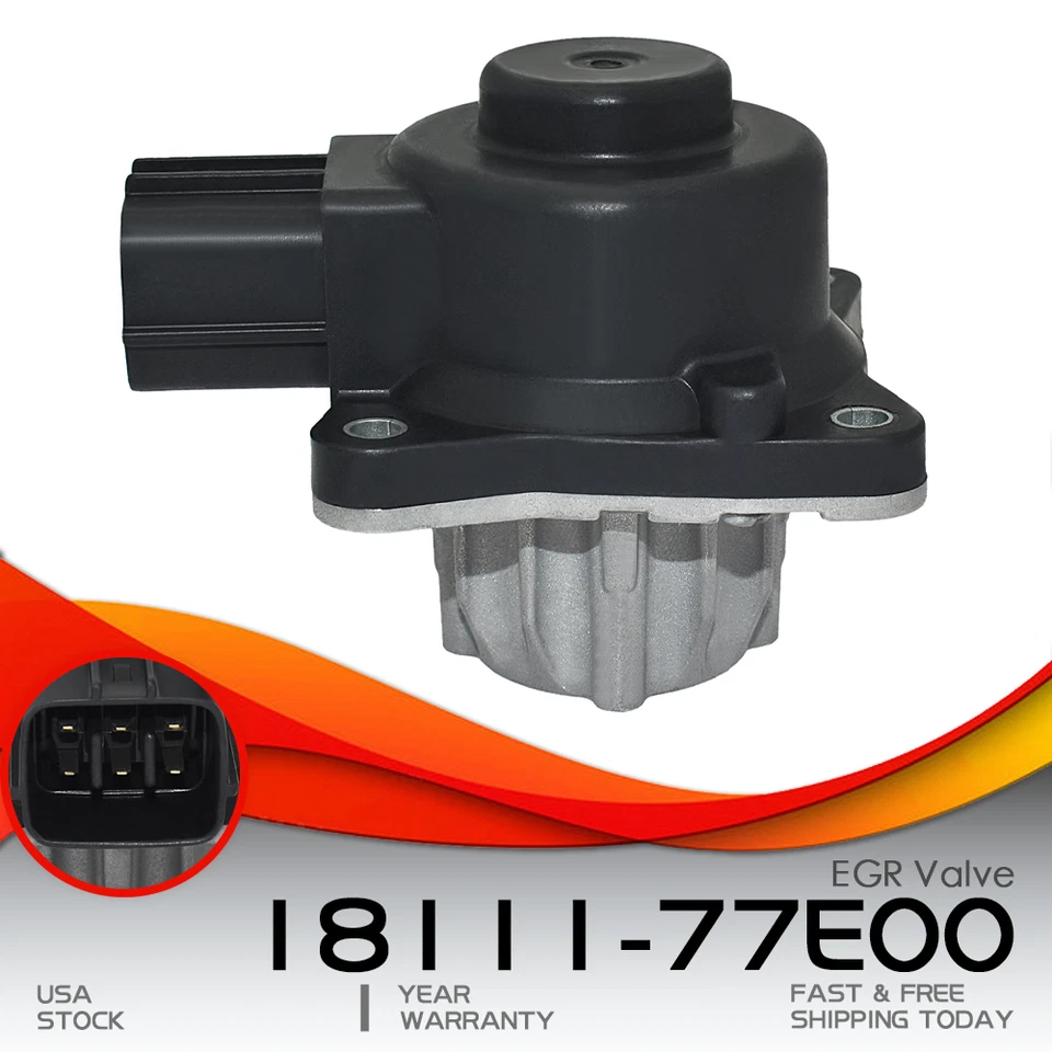 EGR Valve 18111-77E00 For 1999-2008 Suzuki Grand Vitara Aerio Esteem Chevrolet - Imagem 1 de 4
