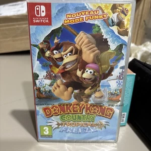 Donkey Kong Country Tropical Nintendo Switch Lingua Italiana Copertina Francese - Imagen 1 de 2