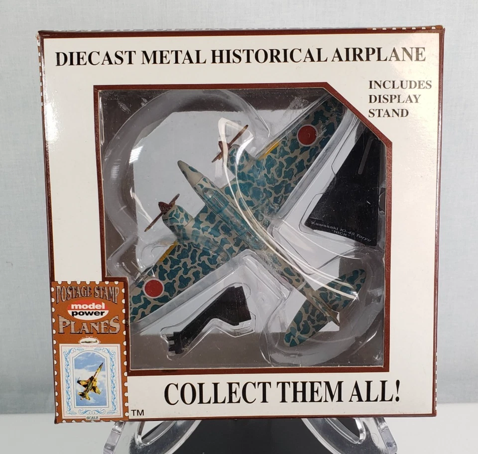 Model Power Postage Stamp Planes 5435 Kawasaki Ki-45 Toryu Nick 1/100 Scale