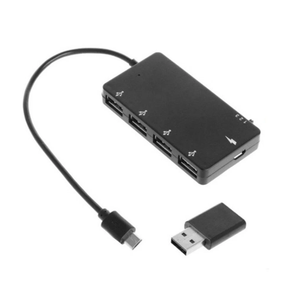 1 Set di Connettori Micro USB OTG per Smartphone Tablet Ad Alta Velocità J4R7 - Imagen 1 de 1