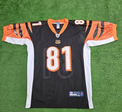 Camiseta deportiva Cincinnati Bengals Terrell Owens Reebok talla 48 grande cosida rara Foto 1 de 4