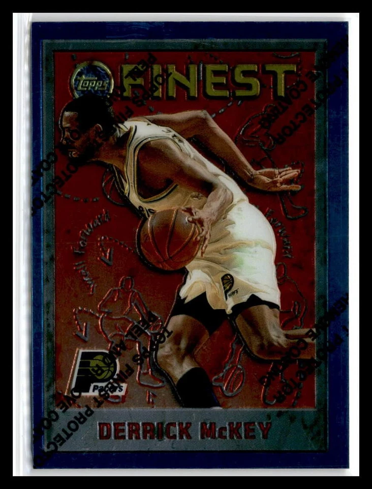 Derrick McKey 1995-96 Finest #228 Indiana Pacers - Image 1 of 2