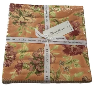 Tela ilimitada costura artesanal ramos capa de prado edredón para pasteles en mal estado 10” cuadrados - Imagen 1 de 3