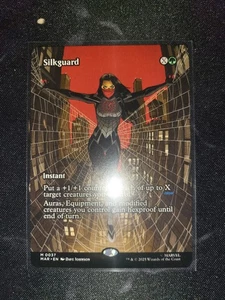 MTG (Spider-man) - Silkguard (Borderless) - Regular - Picture 1 of 2