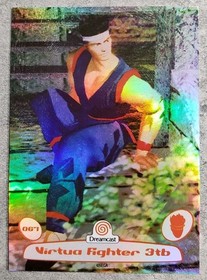 Sega Dreamcast Trading Card #67 Virtua Fighter 3tb Limited Run Games 2025