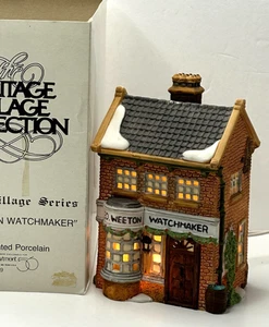 Dept 56 Heritage Village Dickens' 1988 Geo Weeton Watchmaker 5926-6 MINT Boxed - Bild 1 von 7