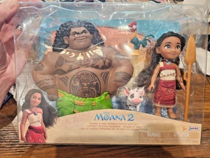 Disney Moana 2 Moana & Maui Voyager Petite Geschenkset Spielzeug Neu mit Box - Bild 1 von 2