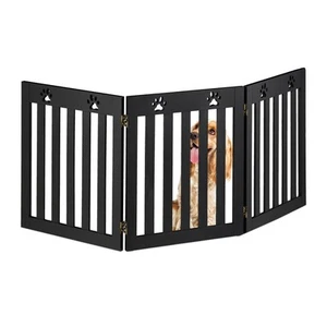 Hundeabsperrgitter Hunde-Schutzgitter Tier-Absperrgitter Türgitter faltbar Hund - Bild 1 von 20