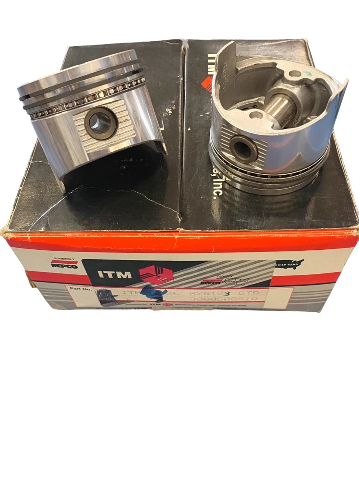 Pistons With Rings Set ITM RY6123-STD for 1.4L Datsun 210 310 B210 F10 - Image 1 of 1