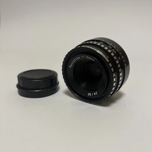 M42 Objektiv 2,8/50 mm Pentaflex-Color Standardobjektiv M-42 Linse Vintage - Bild 1 von 7