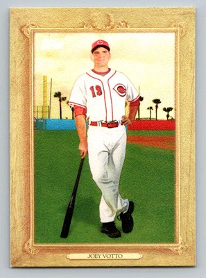 2010 Topps #TR58 Joey Votto Turkey Red Cincinnati Reds - Image 1 of 2