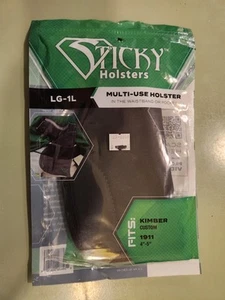 ONE NEW STICKY HOLSTER LG-1L FITS 5" BARRELS 1911-FULL SIZE MODELS - Picture 1 of 3