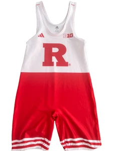 Rutgers Scarlet Knights Wrestling Singlet Adidas 2XL - Bild 1 von 7