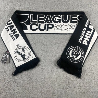 Club Tijuana vs Philadelphia Union MLS League Cup 2023 Reversible 60x8 Scarf - Image 1 of 4