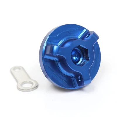 Tapa de llenado de aceite CNC azul repuesto para Ducati 996 SP/S/Strada 99-03 02 01 00 Foto 1 de 4
