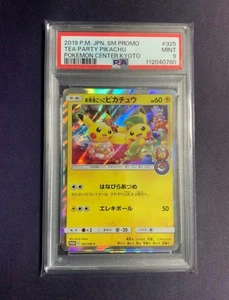 PSA 9 Tea Party Pikachu 325/sm-p Pokemon Center Kyoto Promo Japanese 2019 - Bild 1 von 2
