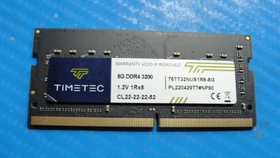 Acer AN515-57-537Y TIMETEC 8GB DDR4 Memory RAM SO-DIMM 76TT32NUS1R8-8G - Image 1 of 2