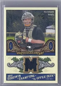 2011 UPPER DECK GOODWIN CHAMPIONS KYLE SKIPWORTH UD MEMORABILIA JERSEY MARLINS - Picture 1 of 1