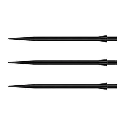 REDDRAGON BLACK 50mm Red Dragon Specialist Dart Points - Raptor SMOOTH Points