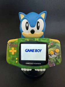 Nintendo Gameboy Advance Backlit/Amp/IPS V5 Zelda - Picture 1 of 4