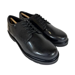 Stivali uomo Bates E22141 taglia 9 larghi stringati neri militari/tattici - Foto 1 di 5