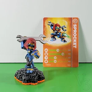 Figura de Personaje Skylanders GIANTS: SPROCKET con TARJETA DE ESTADÍSTICAS (base naranja) - Imagen 1 de 7
