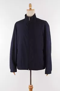 Gant THE HAMPSHIRE 3.0 Men's Blue Lightweight Zip Harrington Jacket size XL - Picture 1 of 9