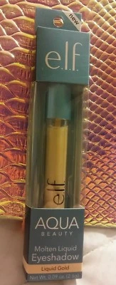 elf Aqua Beauty Molten Liquid Eyeshadow - Liquid Gold - Image 1 of 2