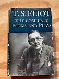 COMPLETE POEMS & PLAYS T. S. Eliot Harcourt Brace Cloth 1952 1st Edition VG in P - Picture 1 of 5