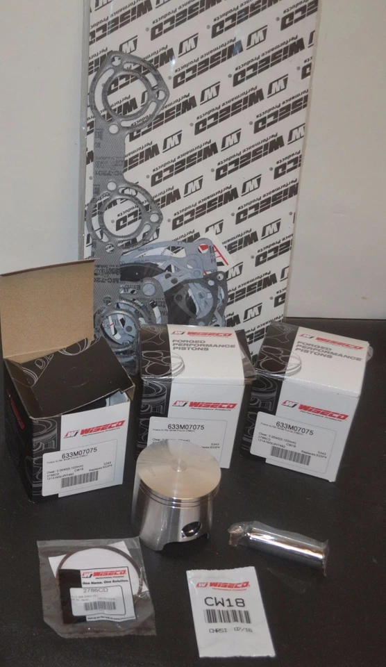 KIT PISTÓN FORJADO WISECO WK1077 766cc BIG BORE POLARIS 750 SL750 SLT750 PWC Foto 1 de 1