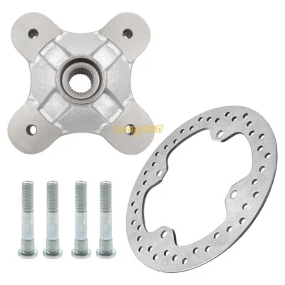Buje de rueda trasera y rotor de disco y pernos para Polaris Scrambler/Sportsman 550 850 1000 Foto 1 de 4