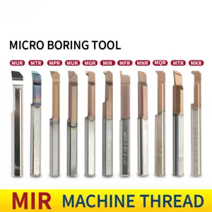 MFR MGR MIR MTR kleine Bohrung Bohrwerkzeug aseismisch Hartmetall Mikro Durchmesser Fräser - Bild 1 von 19