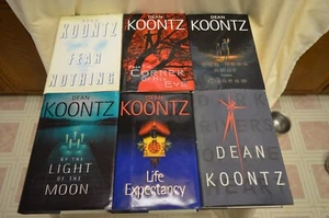 6 DEAN KOOTZ NOVELS 1ST EDITION HC/DJ - Picture 1 of 18