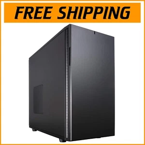 Silent PC Gehäuse mit hohem Airflow - Fractal Design Define R5 Mid Tower - Schwarz - Bild 1 von 12