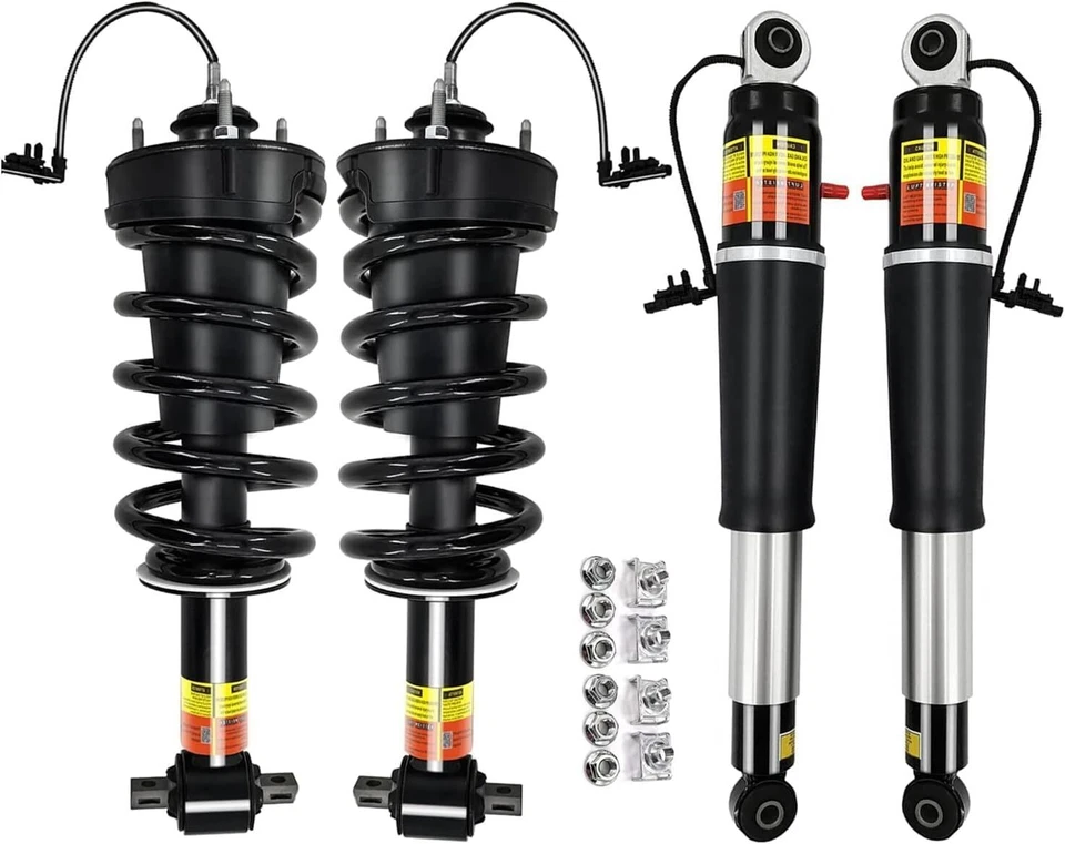 FRONT Strut Assy + REAR shock Absorber for 2015-20 Escalade Suburban Tahoe Yukon - Image 1 of 4