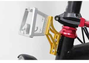 Faltbarer Fahrrad Frontträger für Brompton Pig Nose Packtaschen Block Halterung - Bild 1 von 19