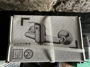 Luxury Bathroom Chrome Wall mounted Bath Filler Tap Shower Mixer Taps B&Q Arbour - Picture 1 of 2