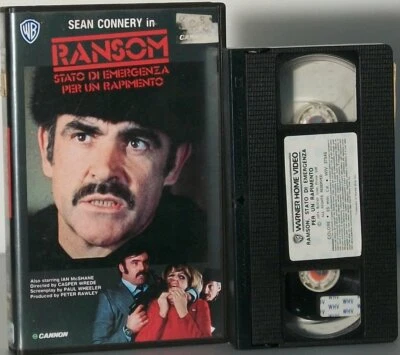 RANSOM Stato di emergenza per un rapimento VHS Film Casper Wrede Sean Connery - Immagine 1 di 2