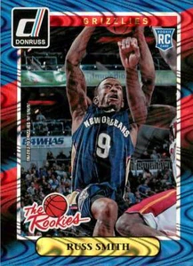 RUSS SMITH 2014-15 Donruss THE ROOKIES SWIRLORAMA ROOKIE RC #24 Grizzlies - Picture 1 of 2