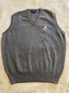 Vintage Peter Scott Men’s 100% Wool Golf Sweater Vest The Grove Size 46 XL - Picture 1 of 8