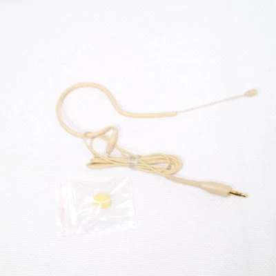 MiCWL B20 Headset Microphone with 3.5mm Stereo Jack Single Ear Hanging Beige - Image 1 of 4