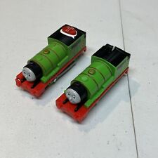 Thomas and Friends Trackmaster Percy Motorized And Talking / Works!! Lot Of 2