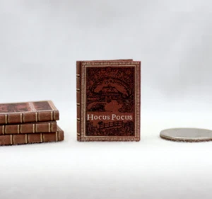 Hocus Pocus HISTORY OF WITCHES Miniature 1:12 Scale Illustrated Readable Book - Picture 1 of 8
