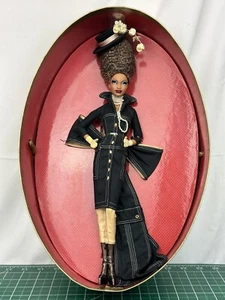 Barbie Collector Doll Pepper Byron Lars Chapeaux Collection 2007 Gold Label - Picture 1 of 9