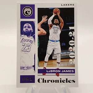 2020-21 Panini Chronicles #46 LeBron James Los Angeles Lakers - Picture 1 of 2