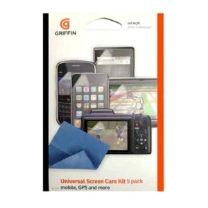 Griffin 5er-Pack Universal Displayschutzfolie 4,3"x3,9 für GPS Kamera Telefon MP3 LCD - Bild 1 von 7