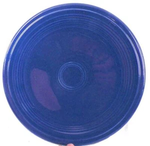 Homer Laughlin Fiesta Luncheon Plate Cobalt Blue Original Vintage Gr8 Condition - Picture 1 of 4
