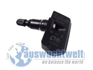 CUB Reifendrucksensor RDKS TPMS Uni Sensor 433MHz mit Alu-Ventil Schwarz - Bild 1 von 1