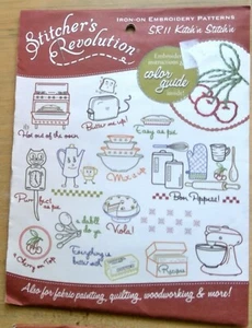 Stitcher's Revolution patrones de bordado planchados #'s SR11 Kitch'n Stitch'n - Imagen 1 de 2