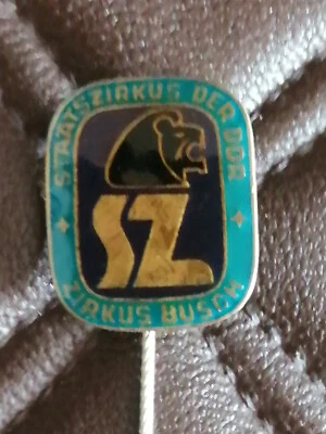 Zirkus # Circus # Staatszirkus der DDR # Anstecknadel ZIRKUS BUSCH - Bild 1 von 2